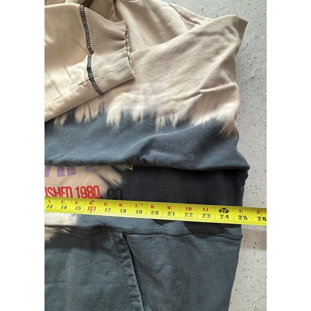 PE Nation Women’s Elevation Hoodie Sweatshirt Size S Small Cream Tie Dye Cotton - Picture 4 of 4